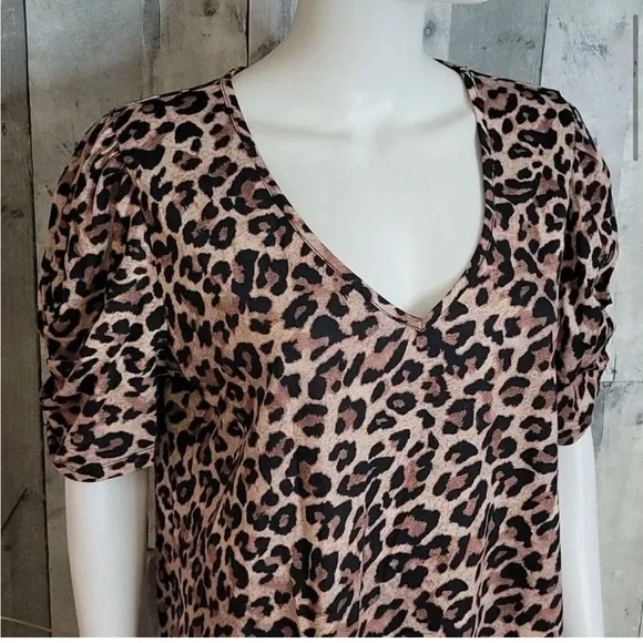 Generation Love Leopard Print Dress size small NWT - Picture 5 of 7